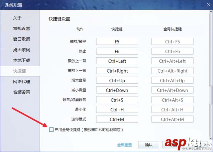 酷我音樂最小化時不能使用快捷鍵該怎么辦? 酷我音樂,最小化,快捷鍵