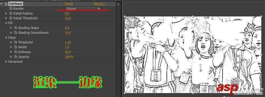 AE怎么把視頻畫面制作成素描效果? AE,視頻,素描