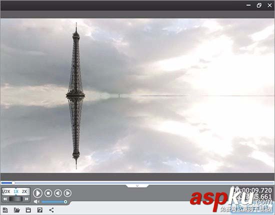 愛剪輯怎么給視頻制作水中倒影效果? 愛剪輯鏡面效果的制作方法 愛剪輯,水中倒影