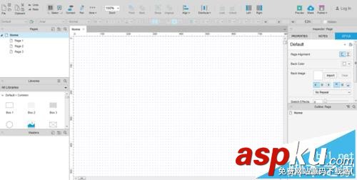 Axure RP 8設(shè)計網(wǎng)頁原型怎么添加水平菜單? Axure,原型