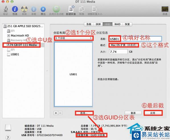 如何制作Yosemite安裝U盤