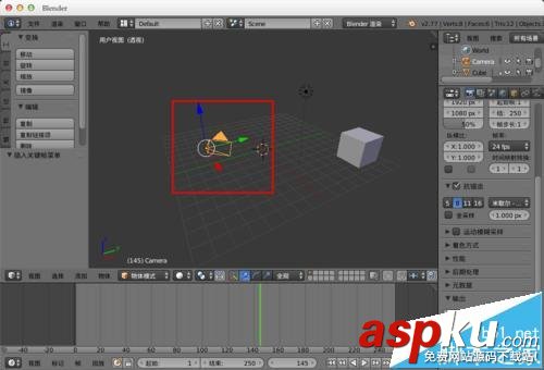 blender 3D建模軟件怎么渲染動畫并導出視頻? blender,渲染,動畫