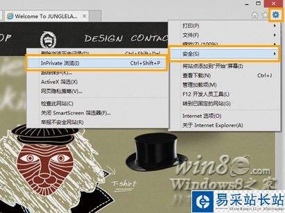 IE10 InPrivate 隱私瀏覽模式的使用