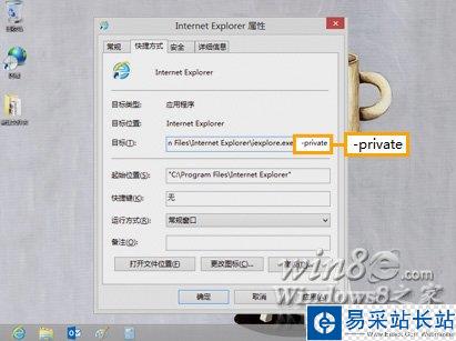 IE10 InPrivate 隱私瀏覽模式的使用