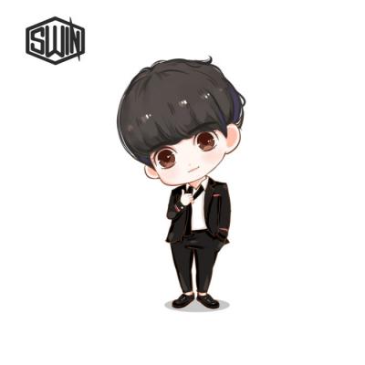 蔡徐坤動漫手繪照片大全 蔡徐坤動漫頭像圖片