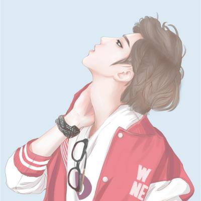 蔡徐坤動漫手繪照片大全 蔡徐坤動漫頭像圖片