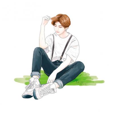 蔡徐坤動漫手繪照片大全 蔡徐坤動漫頭像圖片