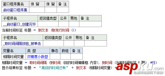 易語言,取時(shí)間間隔,命令