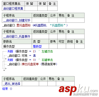 易語(yǔ)言,當(dāng)前程序,系統(tǒng)托盤