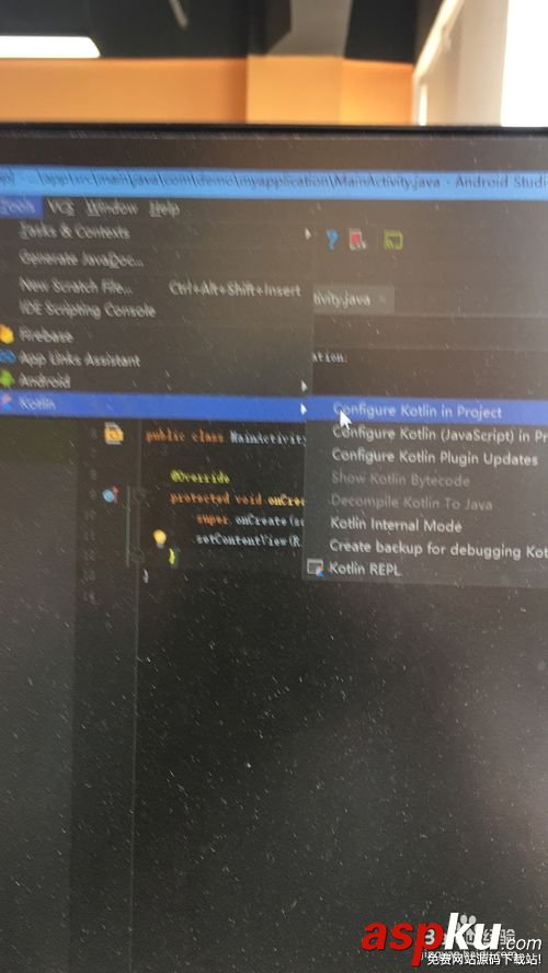 使用as開發以kotlin開發android項目 kotlin,android項目