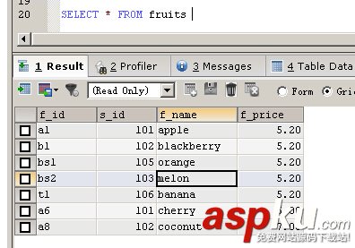 與MSSQL對比學習MYSQL的心得（七）--查詢