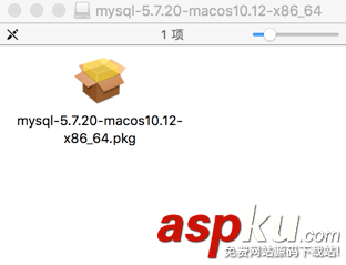 Mac系統,mysql5.7,安裝