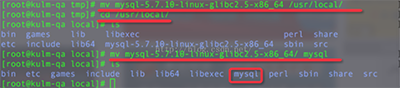 redhat安裝mysql5.7