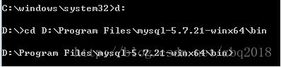mysql5.7.21,winx64,綠色版,安裝,配置