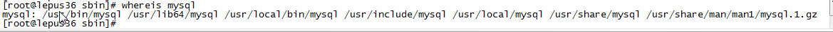linux服務器下查看mysql的安裝信息 mysql,安裝信息,linux服務器