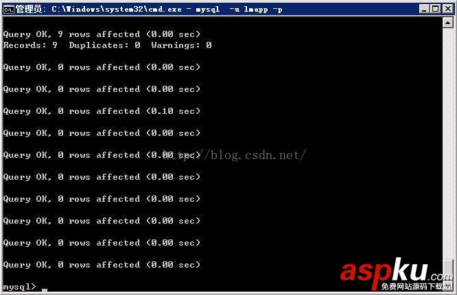 MySQL,命令行導出導入數據庫,MySQL命令行導出導入數據庫實現,MySQL命令行數據庫