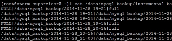編寫腳本令Xtrabackup對MySQL數據進行備份的教程