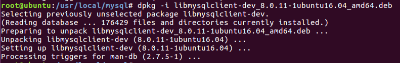 Ubuntu16.04,安裝,mysql5.7.22