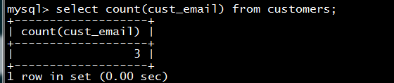 MYSQL,函數處理