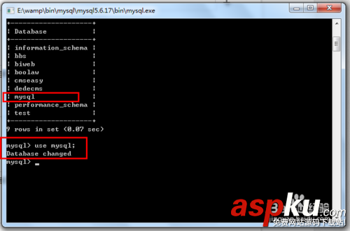 mysql,密碼,修改