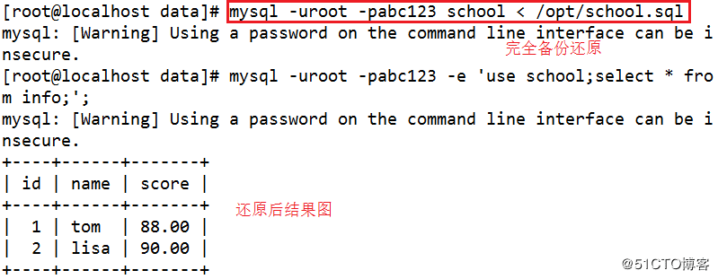 mysql,增量備份,斷點恢復,腳本