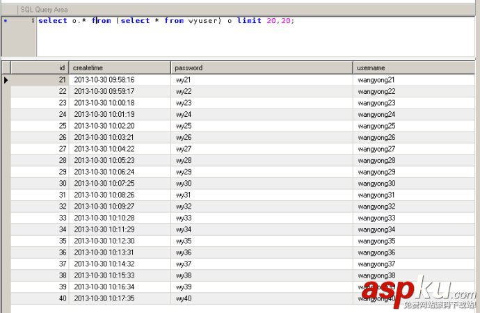 sqlserver,oracle,mysql,分頁