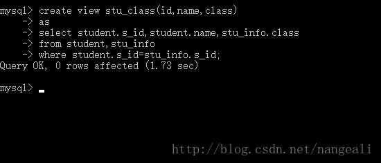 MySQL,多表,創(chuàng)建視圖