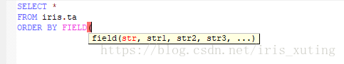 MySQL,排序函數(shù),field