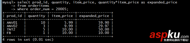 MYSQL,函數處理