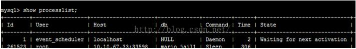 mysql,event