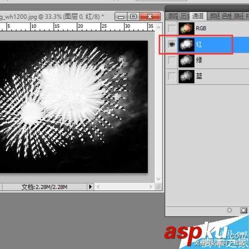 通道,煙花,背景