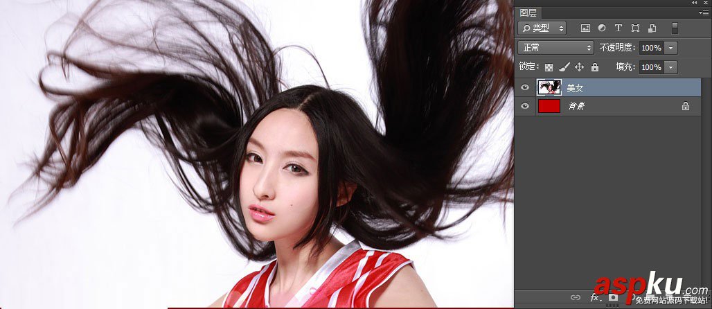 photoshop發絲摳圖教程:美女人像頭發絲摳圖處理技巧 photoshop發絲摳圖