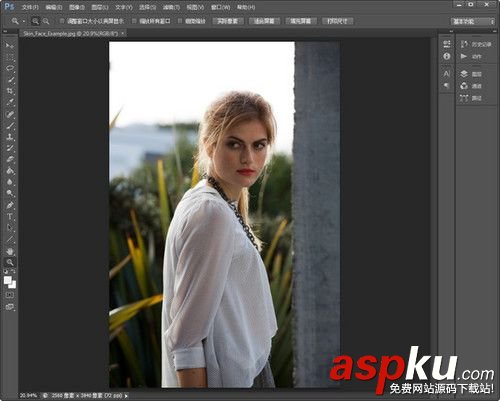 photoshop摳圖完成膚色選取方法圖文教程 摳圖,選取膚色