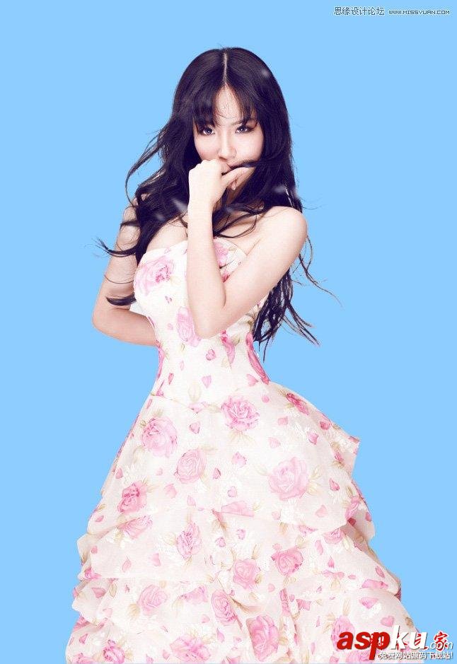 美女,照片,摳圖,背景