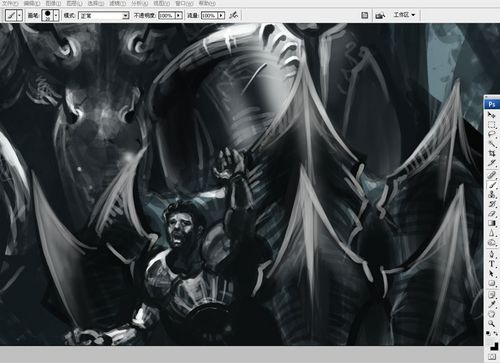 photoshop cs3繪制“困斗”過程全記錄