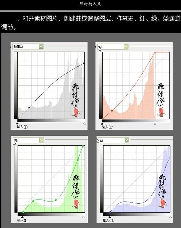 photoshop曲線調(diào)色:偏藍(lán)色照片恢復(fù)正常_webjxcom