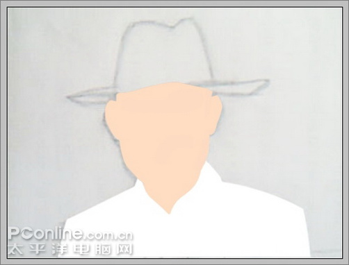 photoshop鼠繪卡通版民國帥哥