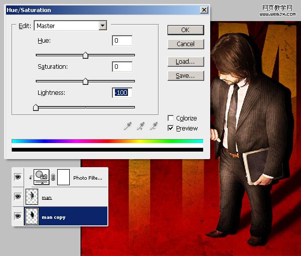 photoshop合成教程：建構(gòu)主義職場(chǎng)海報(bào)_webjx.com