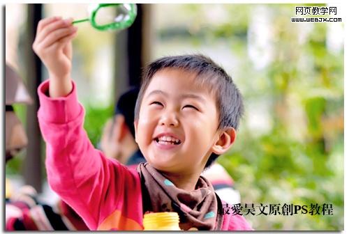 photoshop實例:對寶寶照片整體調(diào)整-網(wǎng)頁設(shè)計