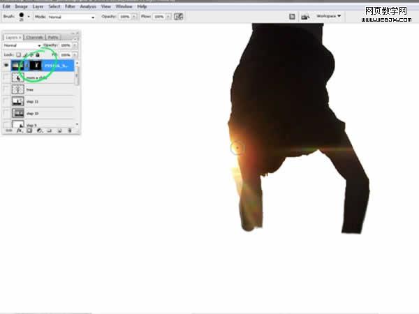ps合成教程:美麗的黃昏家庭和諧風景-webjx.com