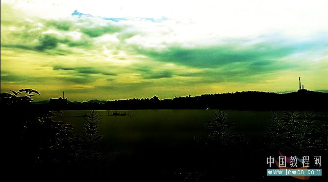 非主流照片 普通風景變非主流色調簽名