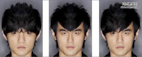 ps出來(lái)的對(duì)稱明星照