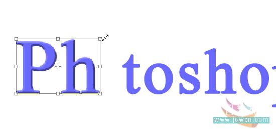photoshop新手入門:制作透視立體文字_webjx.com