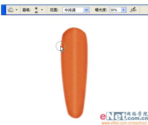 巧用photoshop鼠繪鮮嫩的胡蘿卜_網頁設計webjx.com轉載