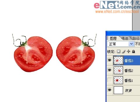 imageready制作刀切西紅柿動畫效果圖_網頁設計webjx.com整理