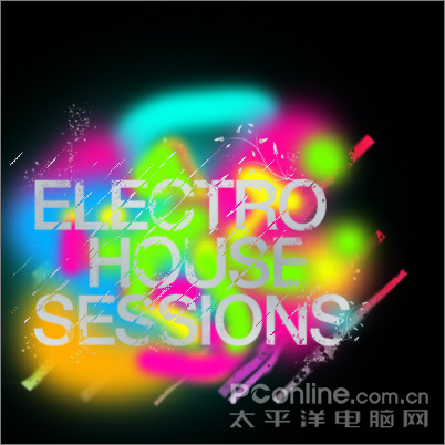 photoshop教程:繪制現代感cd封面