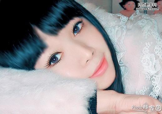ps調(diào)色教程:卡通仿手繪美女-www.webjx.com
