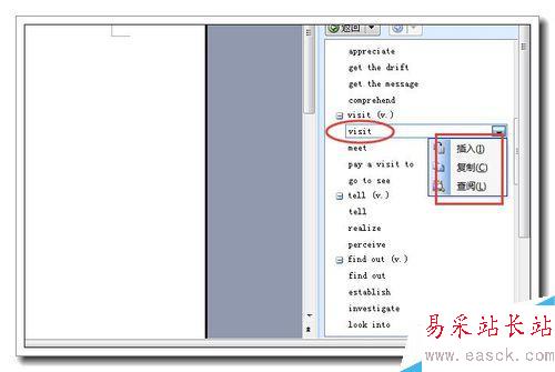 如何使用word的英文同義詞庫？
