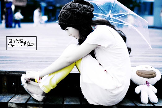 photoshop非主流:時尚美女喜歡的照片