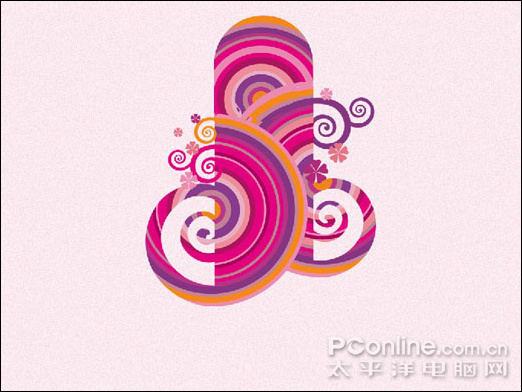 photoshop cs4繪制時尚女性主題視覺